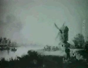 Paysage Au Moulin Paysage Au Moulin