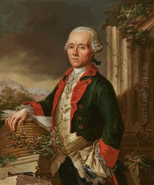 Portrait Of A Lady And A Gentleman (pair) - view 1