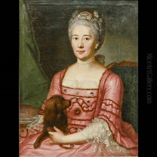 Ritratto Di Dama Con Cane - view 1