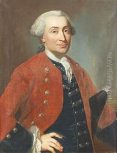 Portrat Eines Edelmannes by Emmanuel Jakob Handmann