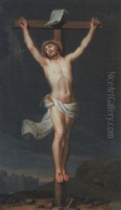 Kreuzigungsszene by Emmanuel Jakob Handmann
