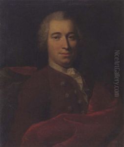 Portrat Eines Vornehmen Herrn by Emmanuel Jakob Handmann