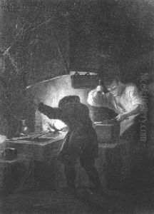In Der Schmiede by Emmanuel Jakob Handmann