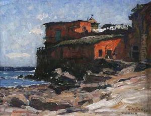 Haus Am Meer In Riposto Auf Sizilien