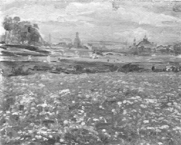 Elblandschaft Bei Dresden - view 1
