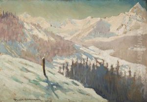 Pejzaz Tatrzanski - Widok Z Boczania by Maks (Max) Haneman