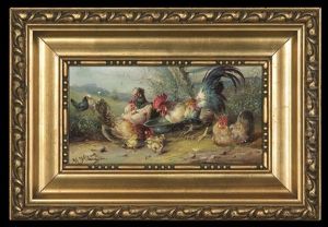 Birds Backyard by Max Josef Haenger Sr.