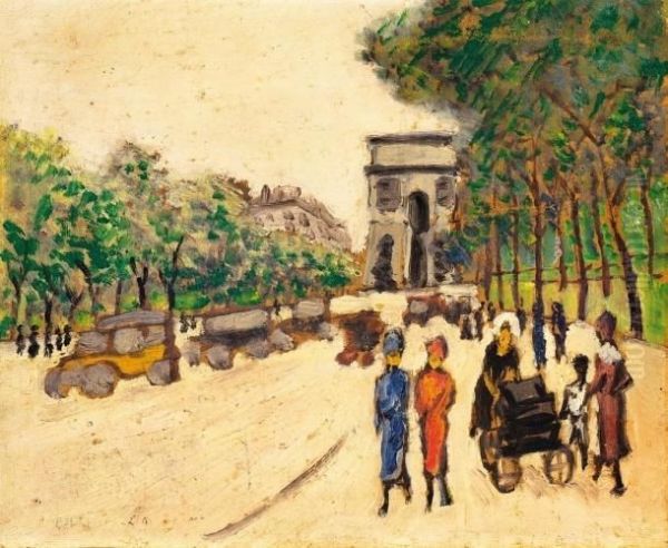 Boulevard In Paris - view 1
