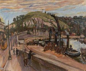 An Der Seine by Gerhard von Haniel