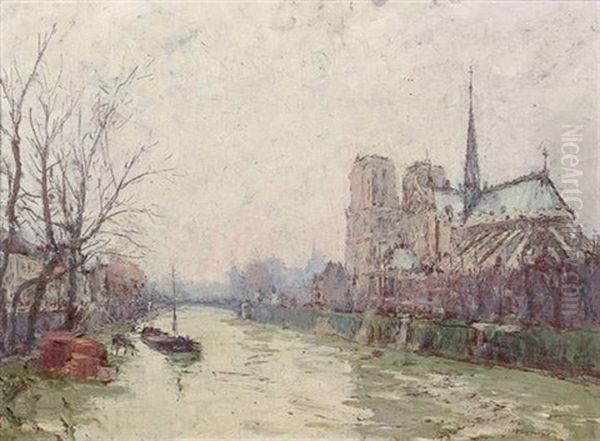 Notre Dame De Paris Vue Du Petit Pont - view 1