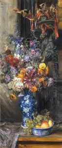 Blumenstilleben by Alois Hanisch