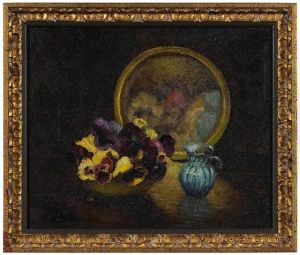 Pansy Reflection by Cornelius H. Hankins