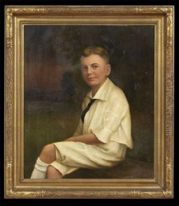Portrait Of A Young Man Seated In A Landscape Portrait Of A Young Man Seated In A Landscape