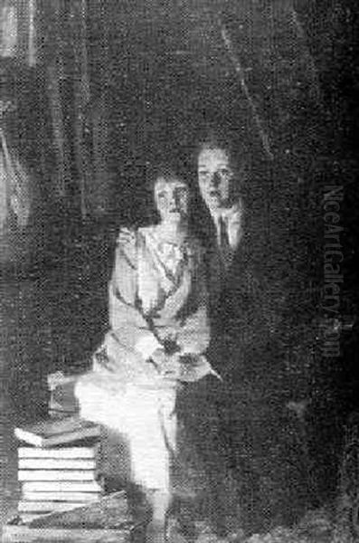 Romantic Young Couple In Attic - view 1