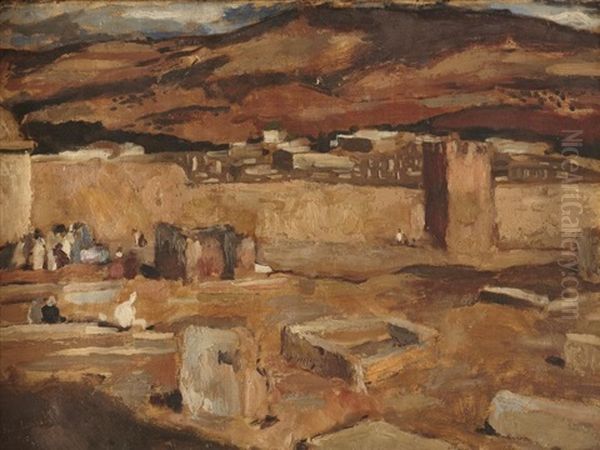 Paysage Anime Du Maroc, Animated View In Morocco - view 1