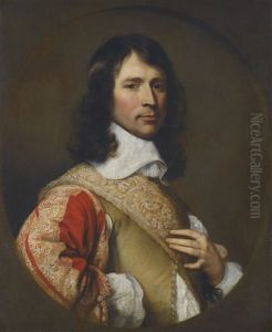 Portrait Of An Officer, Possibly Robert Davies (1616-1666)