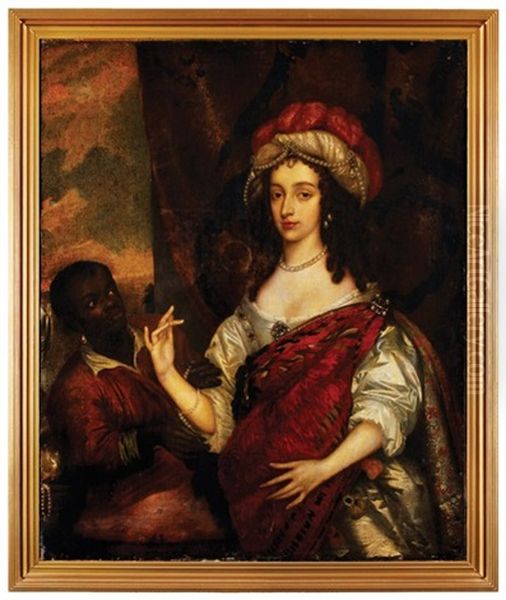 Portrait Of Henrietta Maria Stuart, Wife Of Charles I - view 1
