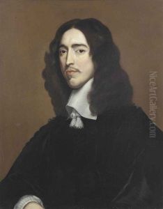 Portrait Of Johan De Witt (1625-1675), Grand Pensionary Of Holland, Bust-length, In A Black Costume With A White Collar