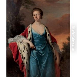 Portrait Of A Lady (katherine Stanhope?)