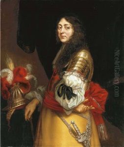 Portrait Of A Gentleman, Three-quarter Length, Wearing An Order (the Order Of Santiago?)