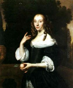 Portrait Of A Lady (dorthea, Countess Of Sutherland?) by Adriaen Hanneman