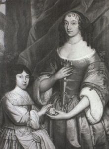 Portrait Of Henrietta Maria And Her Son Charles (?) Portrait Of Henrietta Maria And Her Son Charles (?)