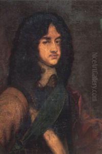 Portrait Of Charles, Prince Of Wales, Later King Charles Ii by Adriaen Hanneman