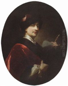 Selbstbildnis by Maximilian Joseph Hannl