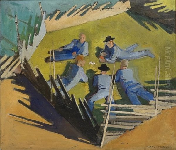 Card Players - view 1