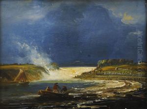 Landskap Med Vattendrag by Peder Balke