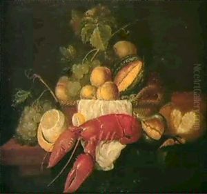 Nature Morte Aux Fruits Et Au Homard Nature Morte Aux Fruits Et Au Homard