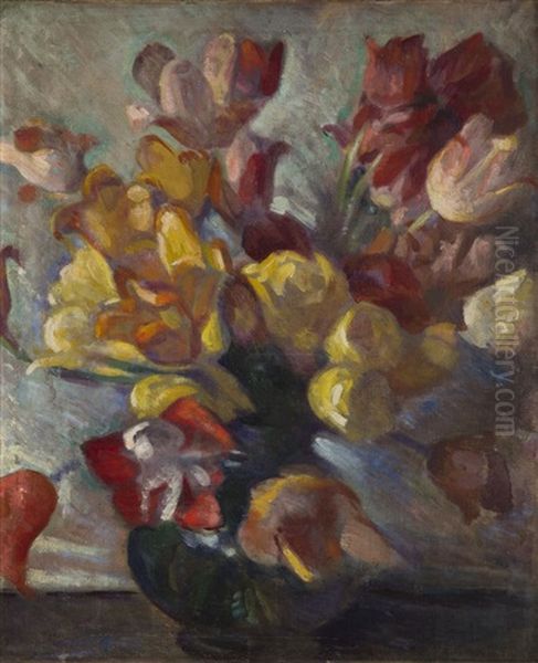 Flowers In Vase - view 1