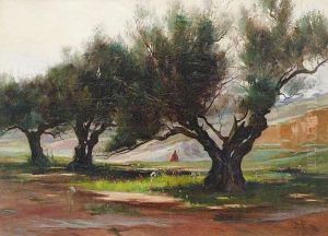 Paysage Tunisien. by Peder Balke