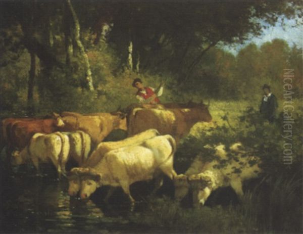 Boeufs A La Riviere - view 1