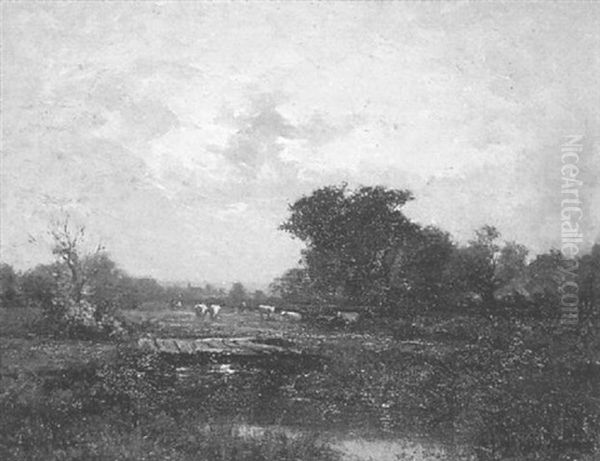 Le Troupeau Pres De La Riviere - view 1