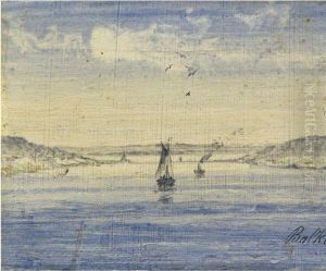 Seilboter (sailing Boats) by Peder Balke