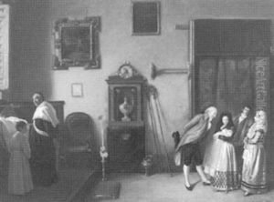 Die Taufgesellschaft by Jules Armand Hanriot