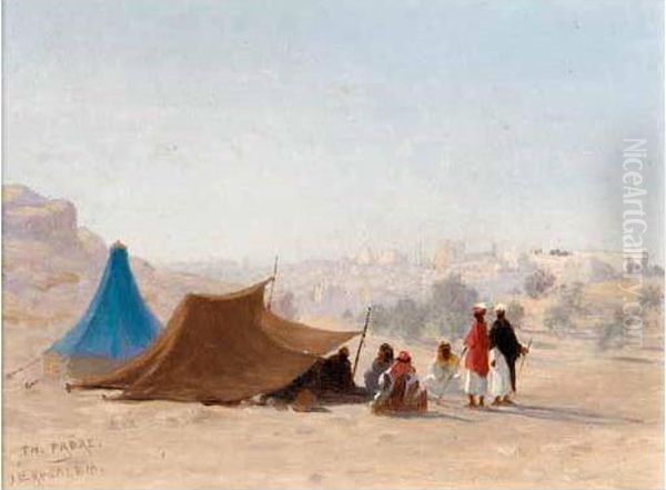 Encampment Outside The Walls Of Jerusalem - view 1