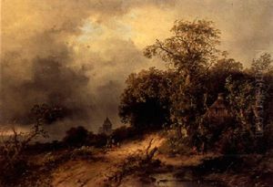 The Approaching Thunderstorm by Josefus Gerardus Hans