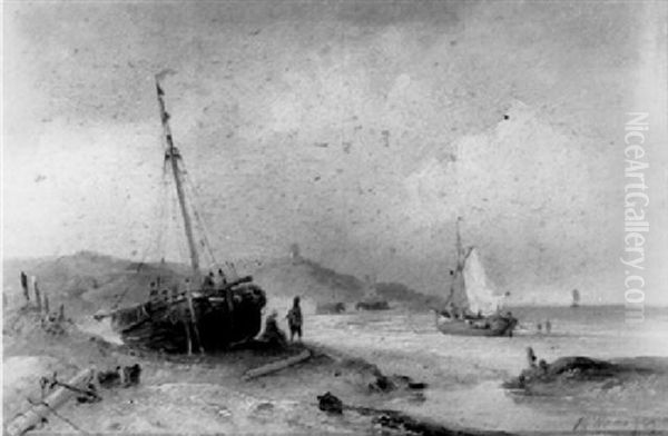 A Bomschuit On The Beach - view 1