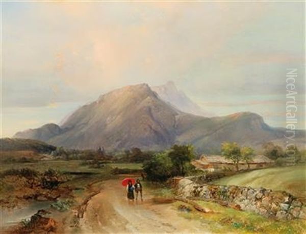 Landscape With Walkers - view 1