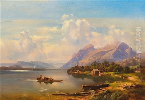 Der Millstatter See In Karnten [lake Millstattersee In Carinthia] - view 1
