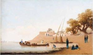Embarkation By The Nile Embarkation By The Nile