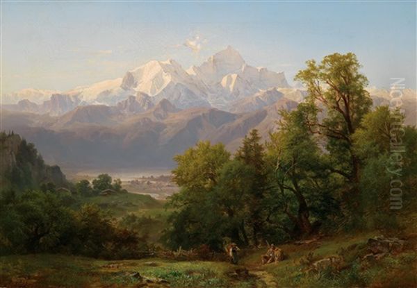 Das Wiesbachhorn Im Pinzgau - view 1