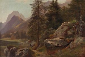 In Den Bayrischen Alpen Bei Berchtesgaden