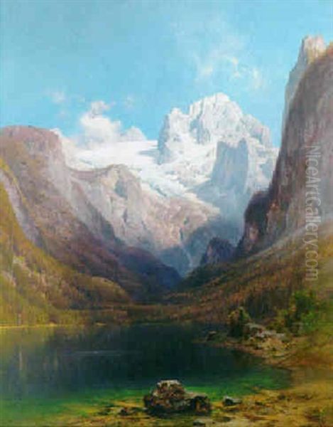 Dachstein Und Vorderer Gosau-see - view 1