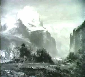 Das Lauterbrunnertal Im Berner Oberland by Anton Hansch