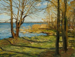 Vorfruhling Am Muggelsee by Johannes Haensch