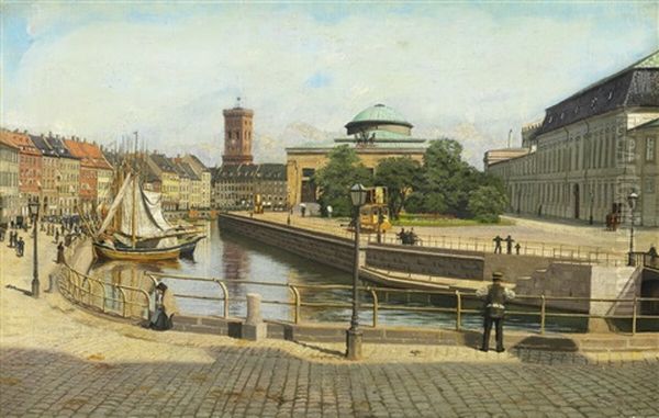 View Across The Canal Towards Hojbro Plads - view 1