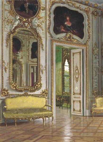 The Banqueting Room, Christian Vii"s Palace, Amalienborg, Denmark - view 1